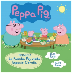 La familia Pig en Espacio Coruña