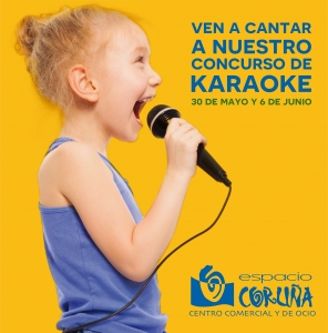 Concurso de karaoke infantil